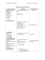 NHAN XET CUOI TUAN CHU DIEM BAN THAN(HOAN CHINH)