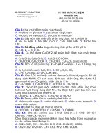 Đề Trắc nghiệm Tổng hợp -12 (2)