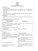 GIÁO ÁN LỚP 4 TUẦN 27 ( CKTKN)