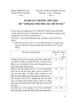 Đánh giá trường học thân thiện_TVD