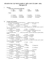 KT 1tiet HKII_DA hot