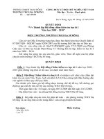 Quyet dinh thanh lap hoi dong cham kiem tra HK I