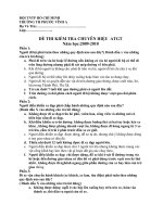 de ktra chuyen hieu ATGT