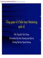 tổng quan về chiến lược marketing