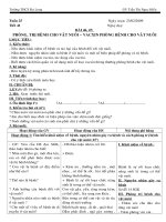 Tiết 41. Phòng trị bệnh cho vật nuôi