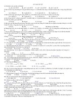 bai tap trac nghiệm Fe