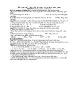 Đề thi th­­ử vào lớp 10