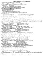 Kim loại IA-IIA-Al