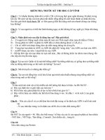 Kiểm tra trước khi thi HSG Tỉnh