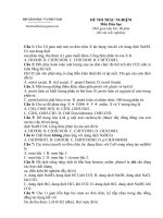 Đề Trắc nghiệm Tổng hợp -12 (10)