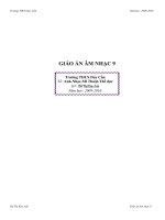 giao an mĩ thuật 9