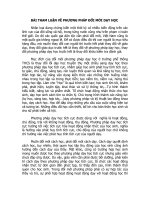 y kien ve doi moi cong tac quan ly