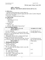 giáo an lớp mầm