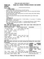 Giáo án vật lý 9_ Chương: Quang học