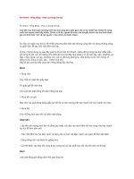 ÂM THANH LỬA TRẠI