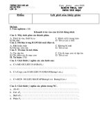 Kiểm tra 45'''' kỳ II