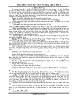 Sáng kiến từ bài học chuyển động vật lý lớp 8