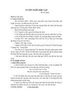 TUYÊN NGÔN ĐỘC LẬP-TÁC GIẢ