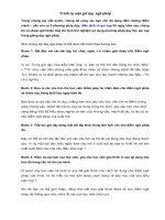 Trình tự 1 giờ dạy ngữ pháp