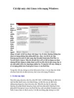 Cai dat may chu linux