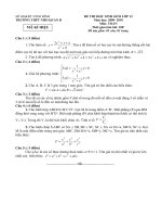 Đề thi HSG khối 12 nộp sở năm 2009 trường THPT Nho Quan B