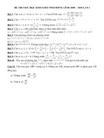 De thi thu HSG Tinh  vip