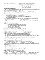 ĐỀ KIỂM TRA CHẤT LƯỢNG HSG MÔN TIẾNG VIỆT LỚP 5- VÒNG 2