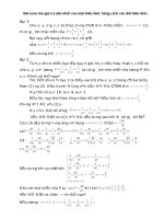 Tìm GTNN của biểu thức bằng cách cân đối hệ số