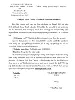 Công văn tuyển sinh lớp học nghề Tháng thanh niên năm 2010