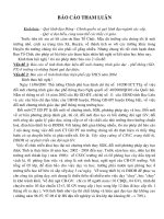 Báo cáo tham luận sơ kết học kỳ của Hiệu trưởng