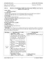 GIÁO ÁN ĐỊA LÍ 12CB - TIẾT 34