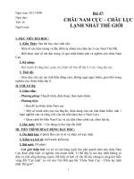 bài 47 Châu Nam Cưc chi tiết