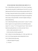 de thi chon hsg khoi 10 va 11