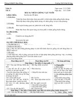 Tiết 32. Nhân giống vật nuôi