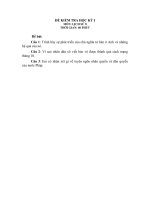 Đề ktra kì 1 Sử 8
