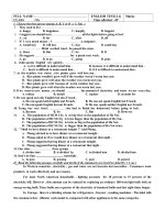 45-MINUTE TEST 2.1.09-10