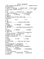 bai tap trac nghiem tong hop A9