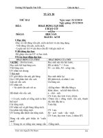 giáo án tuần 20 -lơp1