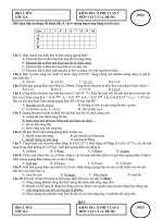 KIỂM TRA 15ph CHƯƠNG VI.LÝ 12