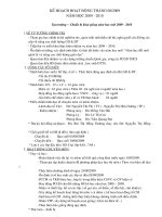 Kế hoạch tháng 8.2009