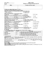 Đề thi Hóa 8 -HK II