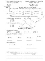 de giua HK2 lop 2  - hay