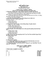 Đề khảo sát kì 1 Văn 9 NH 07-08