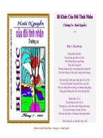 Bi Khúc Của Đôi Tình Nhân_Trường Ca_Hoài Nguyễn