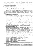 Hướng dẫn công tác chuyên môn và sơ kết HK I