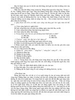 bài thi toán giữa HKII