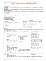 Tiết 81. Tính chất cơ bản của phép + ...