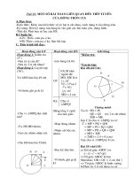 Giáo án TC Toán 9 ( Tiet 15)