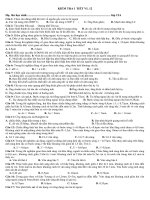 Kiểm tra 1 tiết 12 cơ bản chương 5+6