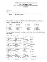 de thi cac khoi 6,7,8,9